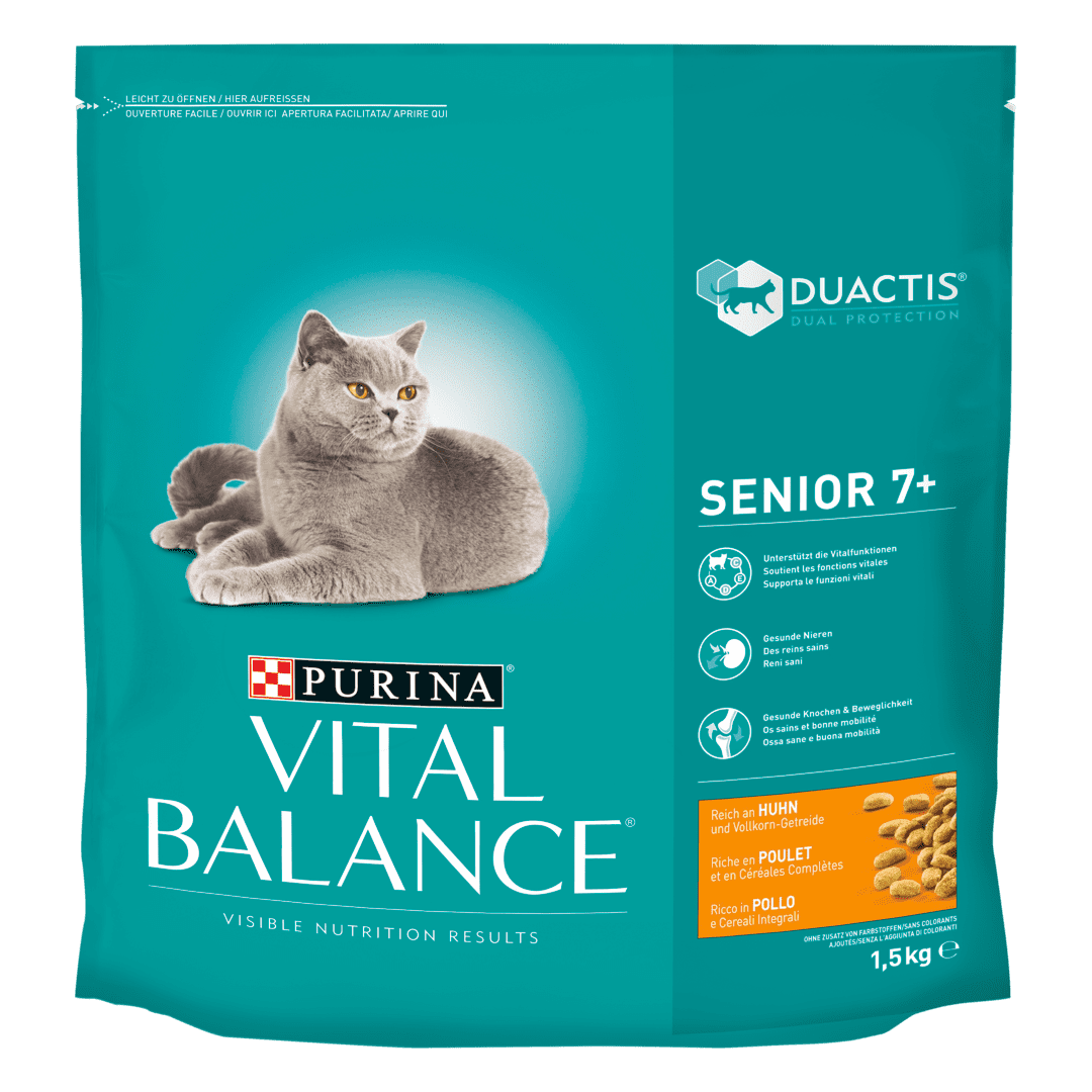 Vital Balance Trockenfutter Senior Huhn Purina